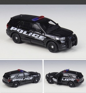 2026-09 WELLY 1/36 Modelo de coche de aleación de policía Ford Explorer <span class=keywords><strong>2023</strong></span> a escala 1:34-36-39, juguetes de coche de metal - Product Image 3