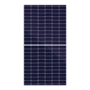 Panneau solaire monocristallin à demi-cellules N-Type entièrement noir à prix avantageux, efficacité 21,27 %, pour micro-réseau - Product Image 2