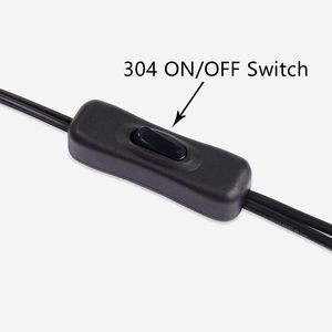 DC 5,5x2,1mm 1 Buchse zu 2 Stecker Ein/Aus-Schalter kabel, Y-Splitter-Adapter kabel, für Sicherheits-CCTV-Park kamera, LED-Streifen licht - Product Image 2