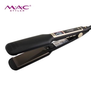Plancha de pelo de hierro plana Mac, <span class=keywords><strong>peluquería</strong></span> profesional, <span class=keywords><strong>precio</strong></span> al por mayor, plancha de pelo para mujer - Product Image 2