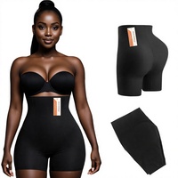 Gaine sculptante taille haute sans couture invisible avec coussinets de fesses non amovibles pour affiner le ventre et rehausser les hanches et les fesses