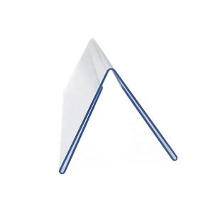 Porta Tarjetas de Visita y Placas de Identificación de Escritorio, Ecológico, en Forma de V, de PVC y Acrílico, con Soporte para Carteles de Precios - Product Image 5