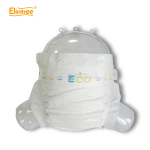 Elinree中国工厂自有品牌透气优质一次性婴儿尿布批发婴儿尿布 - Product Image 2