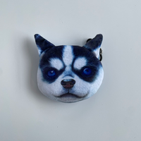 Sac fourre-tout pliable personnalisé en peluche de dessin animé, pochette de rangement, sac de courses en polyester 190T recyclé, réutilisable et écologique