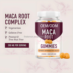 OEM Private Label Frauen Hormon Balance Ergänzung Maca Root Gummies für PMS <span class=keywords><strong>Menopause</strong></span> Relief - Product Image 2