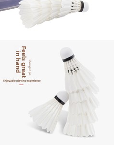 Volante de Bádminton Profesional KT800 de Pluma de Pato, Pluma Recta, Grado de Torneo Internacional, 20 Años de Durabilidad - Product Image 6