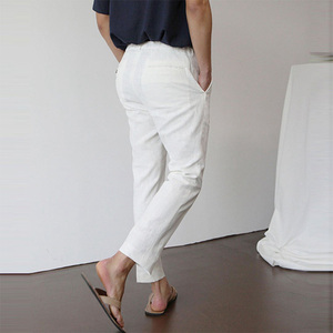 Pantaloni moda uomo in cotone elasticizzato Slim traspirante pantaloni da uomo per uomo <span class=keywords><strong>2022</strong></span> - Product Image 4