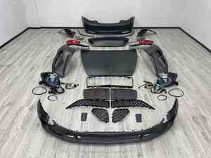 Haute qualité pour Bentley <span class=keywords><strong>Continental</strong></span> GT 2004-2017 Facelift à 2025 Nouveau <span class=keywords><strong>kit</strong></span> <span class=keywords><strong>Continental</strong></span> GT avec capot de pare-chocs de phare LED - Product Image 2