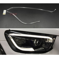Tube de circulation diurne DRL Tube plaque de guidage de lumière feux DRL bande de circulation diurne pour classe GLC W253 nouveau 2020-2022 haute norme