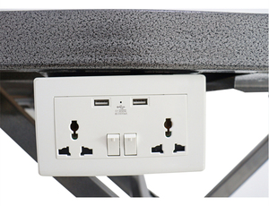 Pour la vente vétérinaire remplaçable bureau manuel élévateur hydraulique levage chat chien toilettage Table tables avec bras pour chiens - Product Image 4