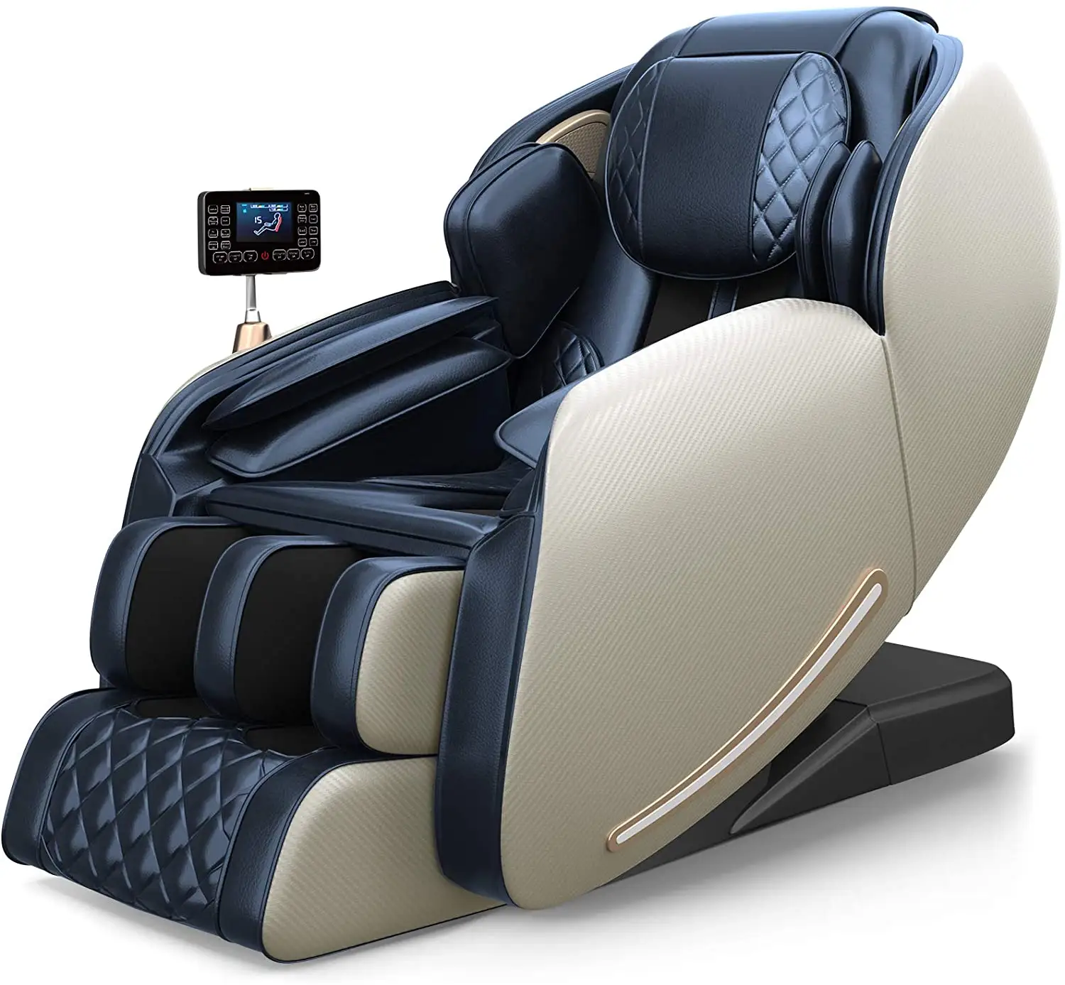 Warehouse in USA Real Relax SL Massage Chair Favor-06 Black Hot Sale Zero Gravity Luxurious Massage Chair