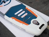 Planche de SUP gonflable large et stable de qualité supérieure, planche de paddle haute densité en Drop Stitch pour les amateurs de yoga et les débutants