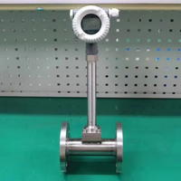 Débitmètre numérique à surface variable en ligne DN50 pris en charge par OEM en acier inoxydable pour le milieu liquide mesure la vapeur d'air comprimé 2"