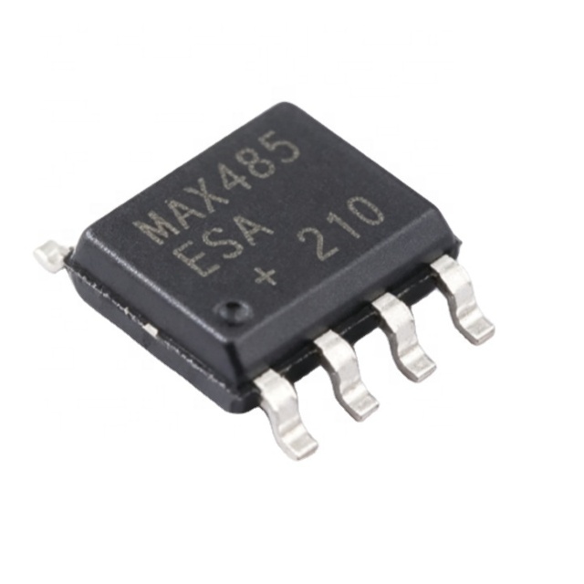 Original MAX485ESA+T SOIC8 RS485 Transceiver 5V Half-Duplex RS-485 RS-422 Communication Interface IC