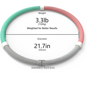 Factory Price Beautiful Slim Waist Spring <strong>Hula</strong> Ring <strong>Hoop</strong> <strong>Weight</strong> Loss Fitness <strong>Weight</strong> <strong>Hula</strong> <strong>Hoops</strong> - Product Image 3