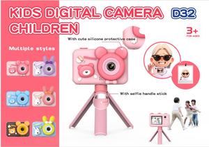 Oem Trẻ Em Máy Ảnh Kỹ Thuật Số 26MP 1080P Với Phim Hoạt Hình Silicone Trường Hợp Và Tripod Sinh Nhật Món Quà Giáng Sinh Cho Bé Trai Và Cô Gái - Product Image 5