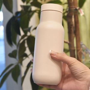 2024 New Press-type 380ml Stainless Steel Sports Water <b>Bottle</b> With Lid Tumbler <b>Coffee</b> Mug Water <b>Bottle</b> Set - Product Image 1