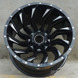 Venta de Fábrica Rines de Aleación Cóncavos Profundos 20X12j Offset -44 Todoterreno 6X139.7/135 para <span class=keywords><strong>Jeep</strong></span> Ford F150 <span class=keywords><strong>Toyota</strong></span> <span class=keywords><strong>Prado</strong></span> - Product Image 3