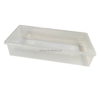 Bac d'alimentation pour reptiles en PP A2 72*34*10cm, bac à baignoire pour reptiles, poubelle pour reptiles, plateau pour serpents, geckos, tortues, grenouilles cornées