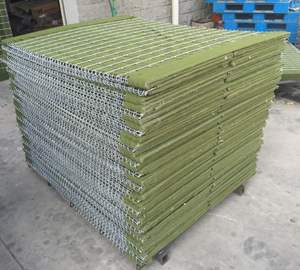 Cadre mural de cage anti-explosion, gabion, filet de bunker, galvanisé à chaud, durable, <span class=keywords><strong>Hesco</strong></span> Bastion, pour atelier - Product Image 4