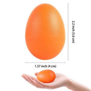 Sonajero de Plástico con Logotipo Personalizado, Sonajero de Percusión con Forma de Huevo, Juguete Musical para Niños para Actividades Escolares - Product Image 2