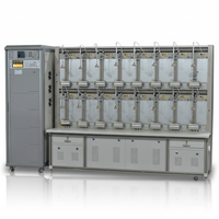 Banc d'essai de compteur triphasé de 24 positions avec haute précision 0,2 %, protection IP55, alimentation 1000W