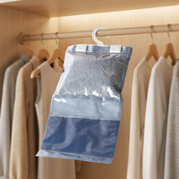 Absorbeur d'humidité pour armoire, sac suspendu, déshydratant au chlorure de calcium, écologique, capacité 100-500g, durée de vie 3-7 semaines