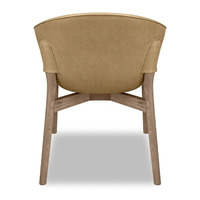 Fauteuil en tissu kaki clair pour hôtel et restaurant, chaise à toucher chaud, support ergonomique, pieds coniques solides, chaise de salon pour hôpital