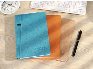 Customizable Paper Printed <b>Sublimation</b> Spiral Plush Manufacturer Notebooks With <b>Pen</b> Holder for Students School - Product Image 5