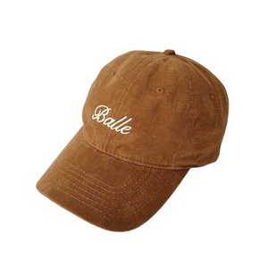 Casquette de baseball unisexe coréenne en PVC anti-UV, style Cheese Shop~, à visière souple, utilisable quatre saisons, design 6 panneaux pour un effet visage plus fin - Product Image 1