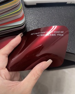 Film de protection de carrosserie automobile Aurora Gloss Liquid Metal Dragon Blood Red, autocollant pour <span class=keywords><strong>moto</strong></span>, <span class=keywords><strong>auto</strong></span>-adhésif, avec technologie Air Release, personnalisable - Product Image 6