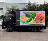 Boîte publicitaire LED mobile pour camion JCT, étanche IP65, luminosité 5000 cd, avec système de gestion du contenu, affichage de panneaux d'affichage