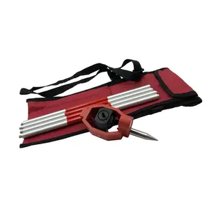 토탈 스테이션용 미니 직각 팔각 프리즘 4-폴 알루미늄 합금 교체용 광학 유리 재질 오프셋 0mm - Product Image 2