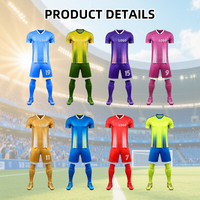Impression par sublimation, maillots de football unisexes personnalisés, uniformes, service OEM, shorts, ensemble de vêtements de football, qualité supérieure, polyester