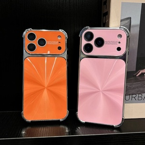 <span class=keywords><strong>Coque</strong></span> de téléphone de luxe effet armure plaquée, brillance aurora et finition brillante pour <span class=keywords><strong>iPhone</strong></span> 17 16 15 14 <span class=keywords><strong>13</strong></span> <span class=keywords><strong>Pro</strong></span> Max Air Plus avec <span class=keywords><strong>protection</strong></span> d'objectif et de caméra - Product Image 2