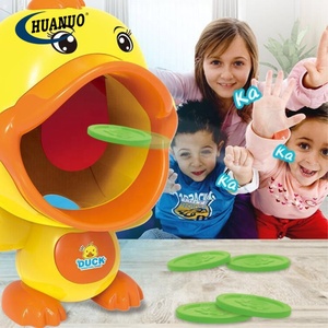 Kinder spielen 2 Plastik pistole Big Mouth Ente Ziel Schieß spiel Spielzeug - Product Image 2