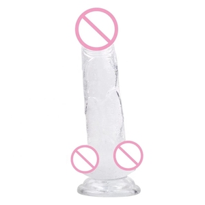 Thạch Dương Vật Giả Lớn Thực Tế Quan Hệ Tình Dục Nam Đồ Chơi Lớn Nữ Thủ dâm Khác Nhau Inch Dương Vật Giả Cho Phụ Nữ Hút Cup Pha Lê Dương Vật Giả - Product Image 2