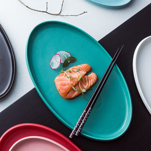 Platos Desechables de Cerámica Estilo <span class=keywords><strong>Zen</strong></span> Asiático para Regreso a Clases, Vajilla Ecológica Grabada, Creativa, al por Mayor - Product Image 5