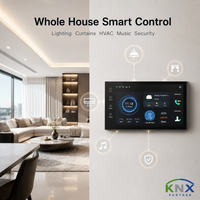 Système domotique KNX, contrôle de l'éclairage de toute la maison, produits domotiques, automatisation de la maison, interrupteur mural intelligent KNX pour hôtel, appartement