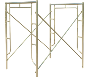 H Frame Steel Scaffolding Hot <strong>Sale</strong> Portable Metal Frame <strong>Scaffold</strong> With Cross Brace Base Jack <strong>for</strong> Residential House Decoration - Product Image 4