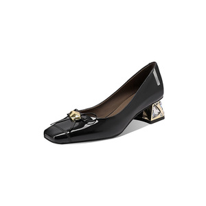 Nouvelles Chaussures Mary Jane 2026 pour <span class=keywords><strong>Femme</strong></span>, en Cuir Véritable, à Bout Carré, Talon Chaton, à Enfiler avec Bride, Formelles, Rehaussantes, Mode Printemps-Été - Product Image 2