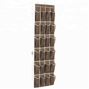 Canvas Over the Door Hanging <b>Shoe</b> Storage Organizer - Product Image 2