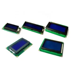 Blue Yellow Green 1602A 2004A 12864B LCD screen 5V LCD with backlight IIC/I2C