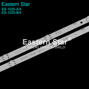 ES-1025 Set di 8 Strisce <span class=keywords><strong>LED</strong></span> Retroilluminate ELG Innotek 15.5Y 49 Pollici_UHD Tipo AB per Retroilluminazione <span class=keywords><strong>TV</strong></span> ELG 49LH950V - Product Image 2