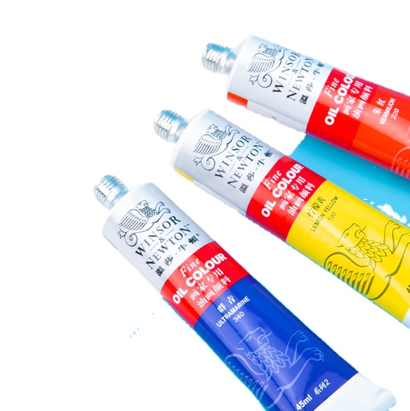 Высококачественный нетоксичный масляный цвет Winsor & Newton, 170 мл, 55 цветов, профессиональный класс
