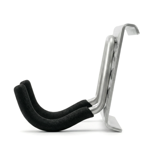 OEM Curved Dual Gridwall Hook-Garage <b>Storage</b> Solution-30Lbs Load Capacity-Powder Coated-Industrial Style-Vietnam Factory - Product Image 4