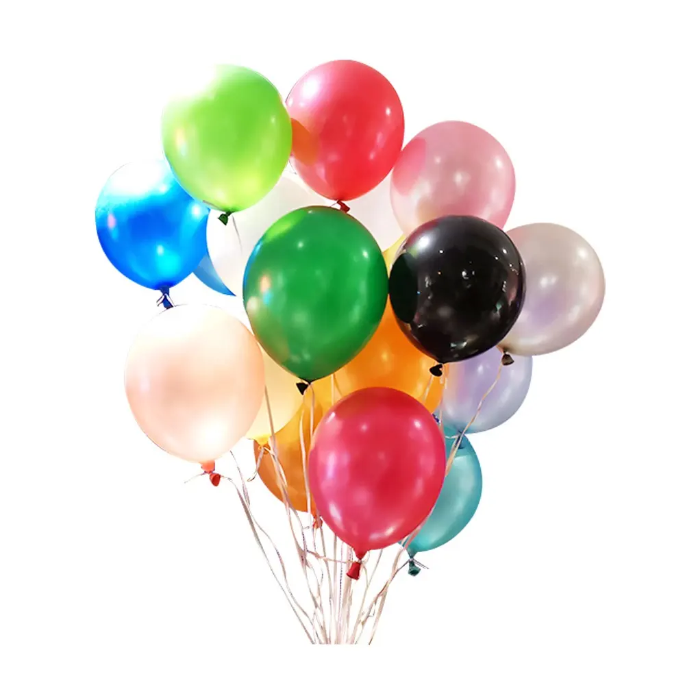100 Stück/Beutel 12 in 12 Zoll China Großhandel Heim-Helium-Latex-Mischfarben-Ballon froher Vatertag Muttertagsballon für Mütter