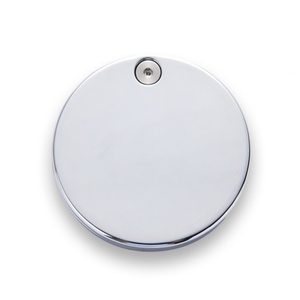 High Quality Pu Pouch Metal Bright Portable <b>Compact</b> <b>Mirror</b> Giveaway Cosmetic Pocket <b>Mirror</b> - Product Image 3