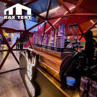 Dôme de tente dôme Igloo en verre 6M 7M pour café-bar et salle de réception au Moyen-Orient
