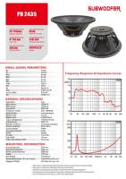 Subwoofer ad Alta Sensibilità da 24 Pollici con Doppia Bobina da 330mm in Ferrite e Bobina Vocale da 6 Pollici, 3000W, per DJ, Bar, Club, Spettacoli e Performance